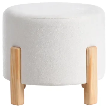 Puff Terry - Off-White - Möbler - Stolar & fåtöljer - Pall & puff - Sittpuff