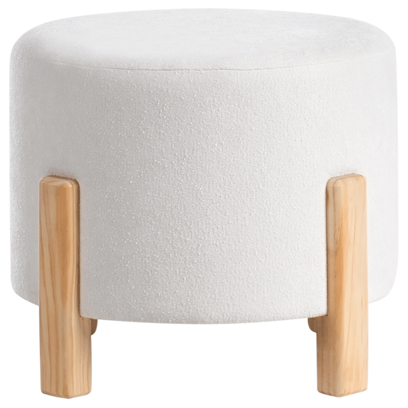 Puff Terry - Off-White - Möbler - Stolar & fåtöljer - Pall & puff - Sittpuff