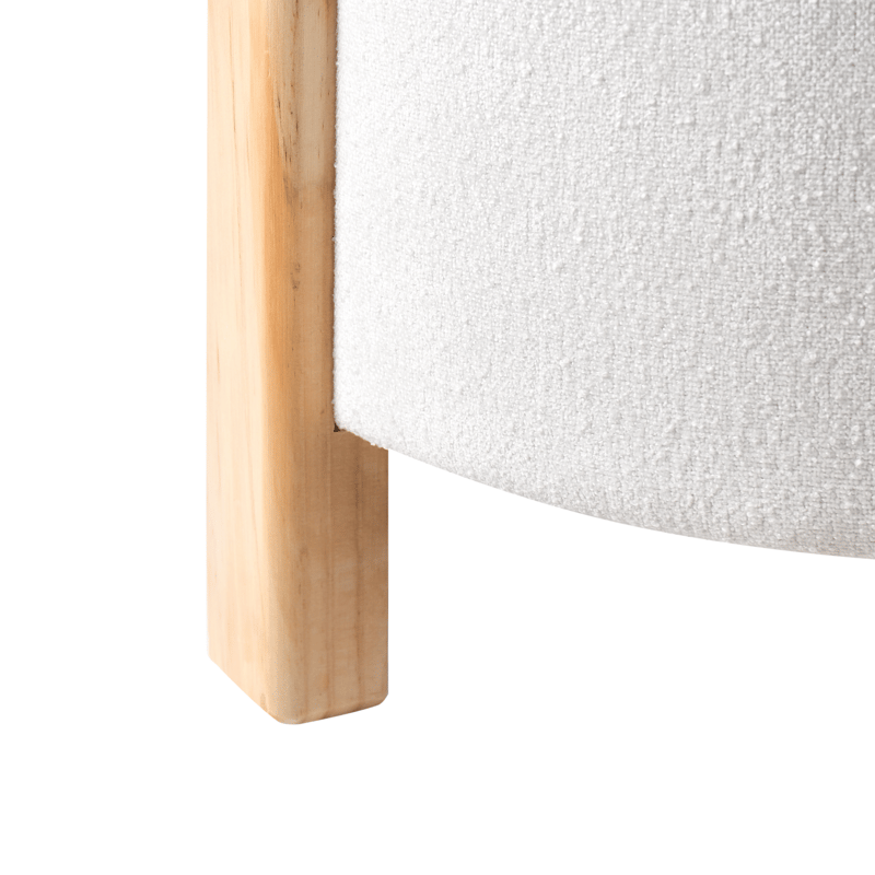 Puff Terry - Off-White - Möbler - Stolar & fåtöljer - Pall & puff - Sittpuff