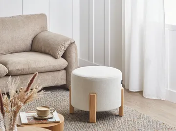 Puff Terry - Off-White - Möbler - Stolar & fåtöljer - Pall & puff - Sittpuff