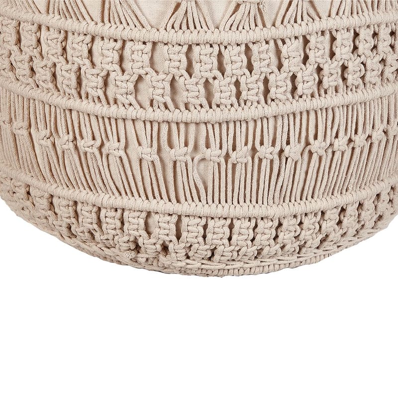 Puff Thakot - Beige - Möbler - Stolar & fåtöljer - Pall & puff - Sittpuff