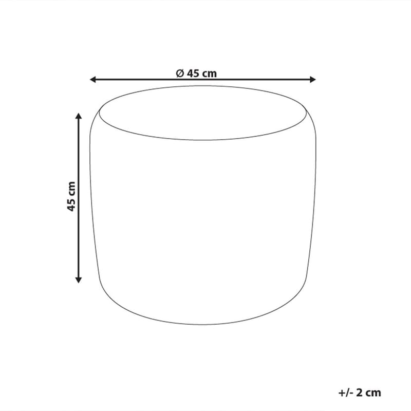 Puff Thakot - Brun - Möbler - Stolar & fåtöljer - Pall & puff - Sittpuff