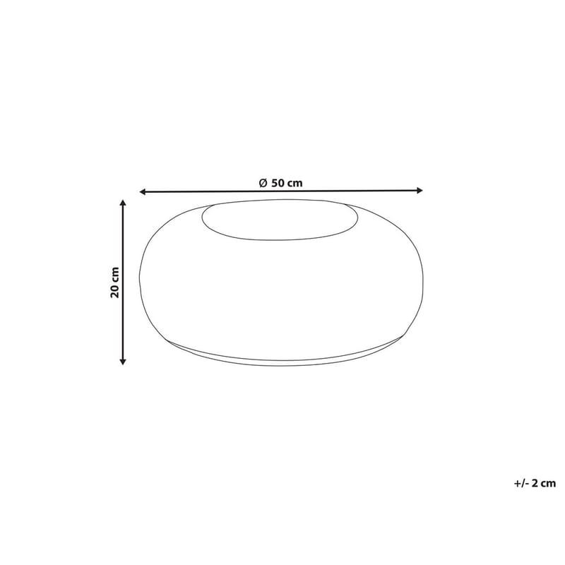 Puff Tifelt - Beige - Möbler - Stolar & fåtöljer - Pall & puff - Sittpuff