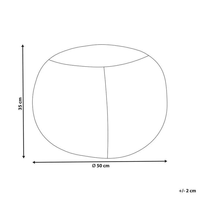 Puff Triman - Beige - Möbler - Stolar & fåtöljer - Pall & puff - Sittpuff