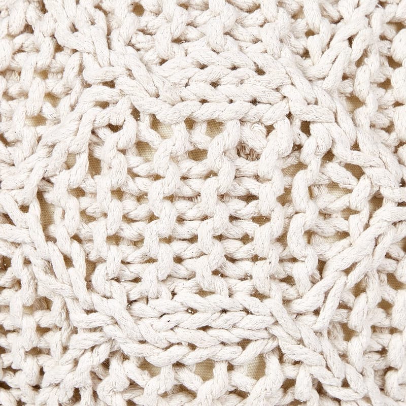 Puff Triman - Beige - Möbler - Stolar & fåtöljer - Pall & puff - Sittpuff