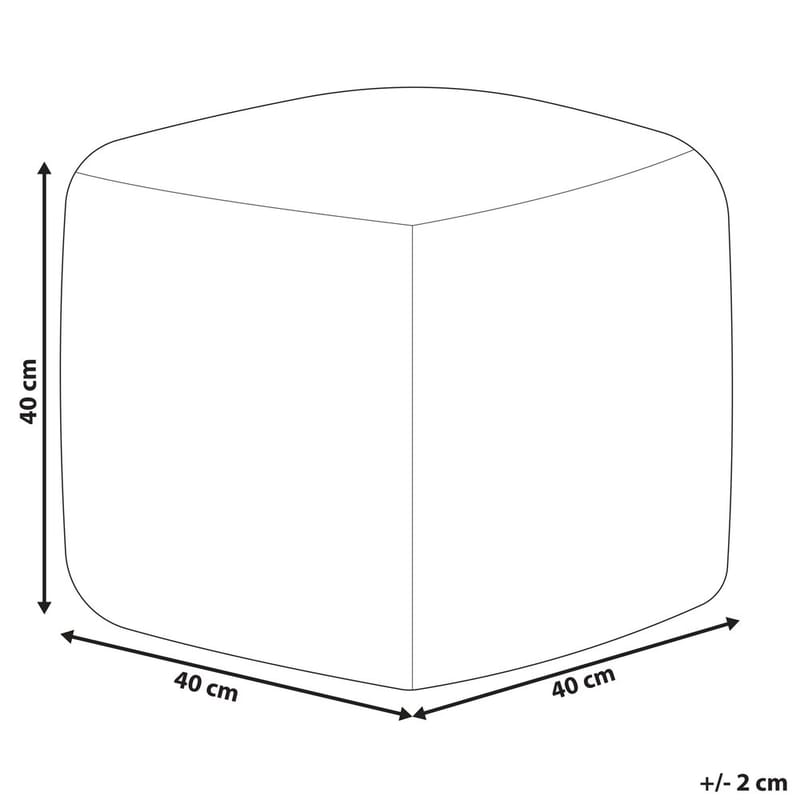 Puff Warangal - Möbler - Stolar & fåtöljer - Pall & puff - Sittpuff