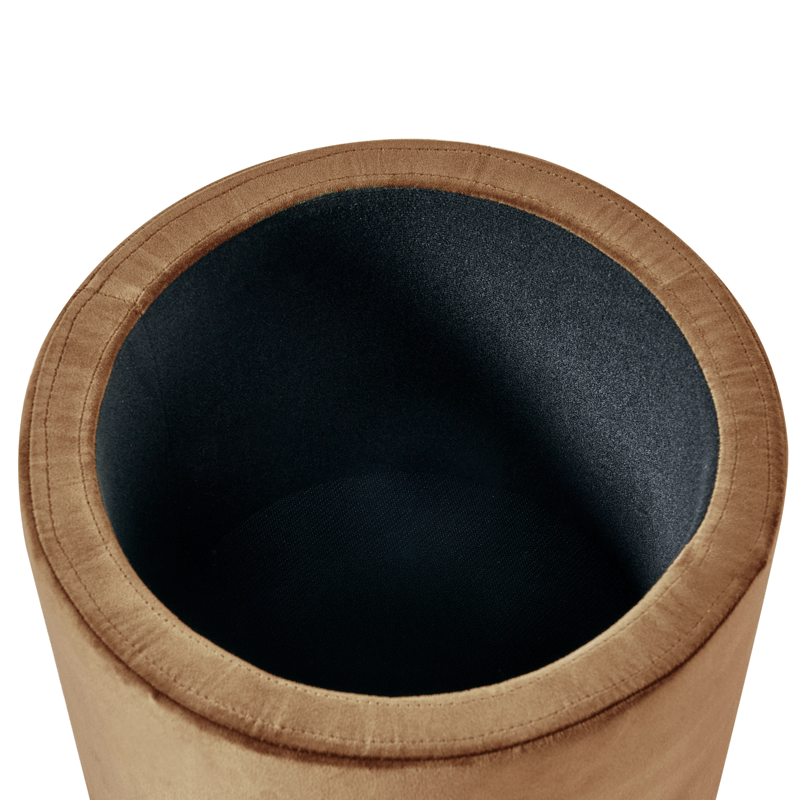 Puff Wenona - Mörkbrun - Möbler - Stolar & fåtöljer - Pall & puff - Sittpuff - Sittpuff med förvaring
