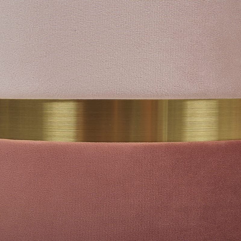 Puff Wichita 2-pack - Rosa, guld - Möbler - Stolar & fåtöljer - Pall & puff - Sittpuff