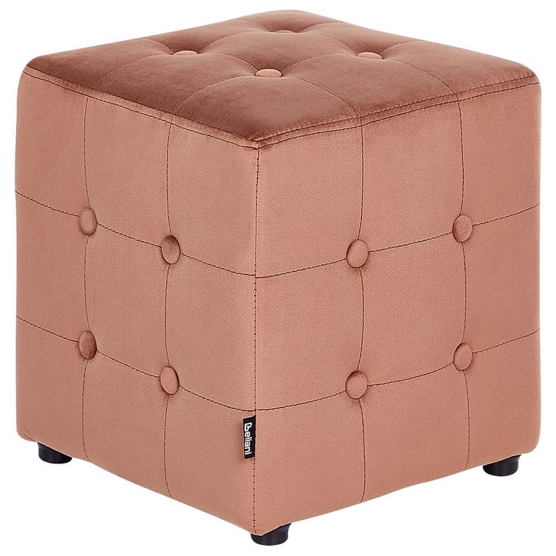 Puff Wisconsin - Rosa - Möbler - Stolar & fåtöljer - Pall & puff - Sittpuff