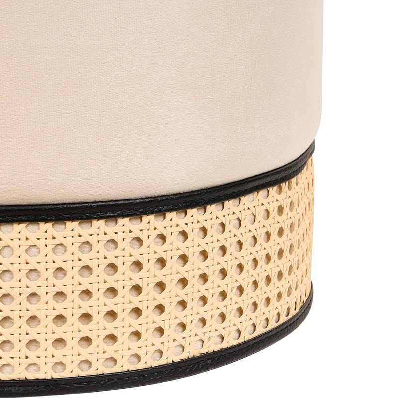 Puff Yankton - Beige - Möbler - Stolar & fåtöljer - Pall & puff - Sittpuff