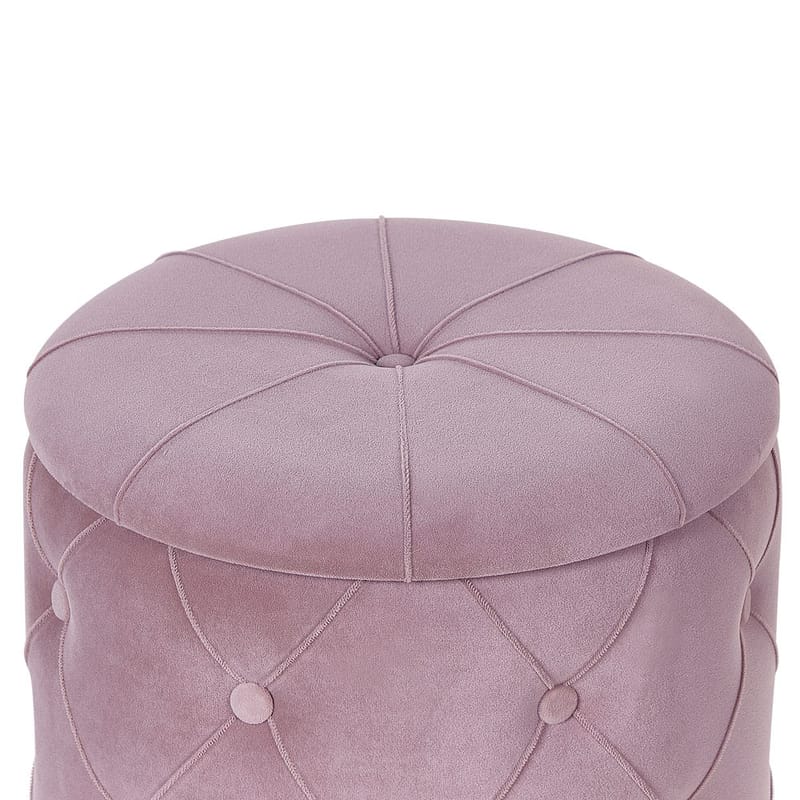 Puff Pueblo 2-pack - Rosa, guld - Möbler - Stolar & fåtöljer - Pall & puff - Sittpuff