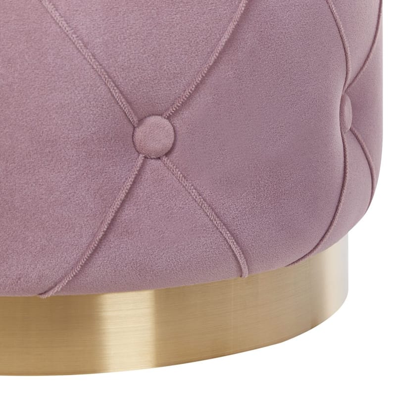 Puff Pueblo 2-pack - Rosa, guld - Möbler - Stolar & fåtöljer - Pall & puff - Sittpuff