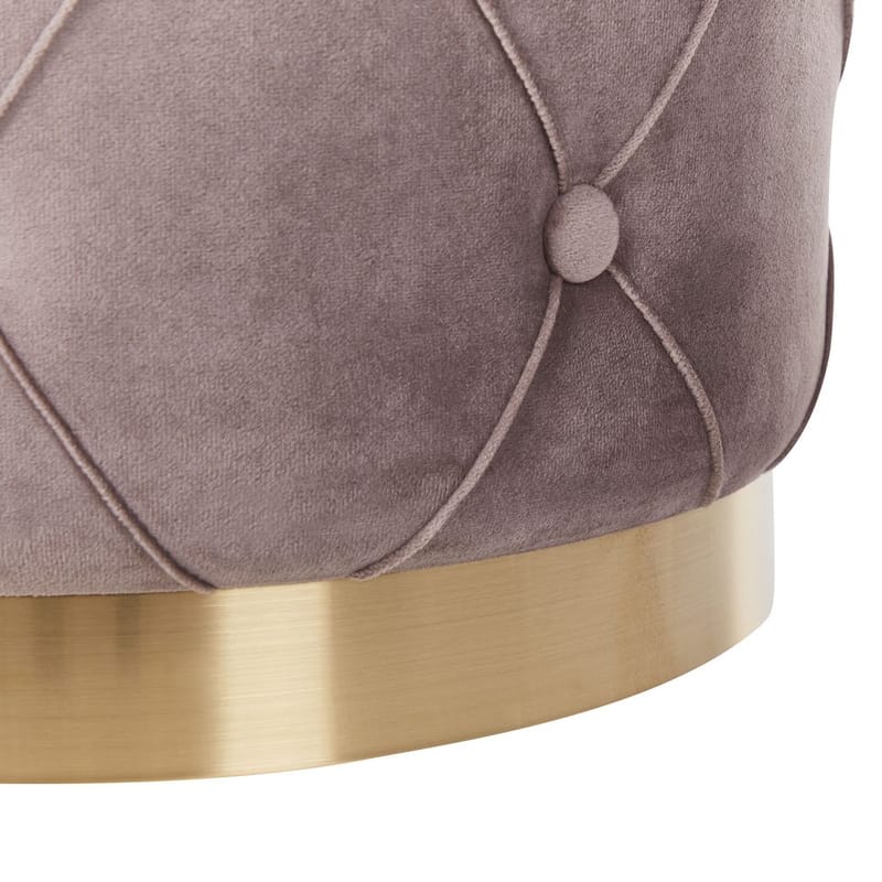 Puff Pueblo 2-pack - Taupe, Grå, Guld - Möbler - Stolar & fåtöljer - Pall & puff - Sittpuff