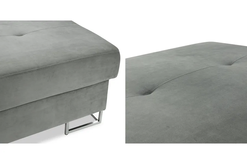 Reginia Fotpall 104 cm - Beige - Möbler - Stolar & fåtöljer - Pall & puff - Fotpall