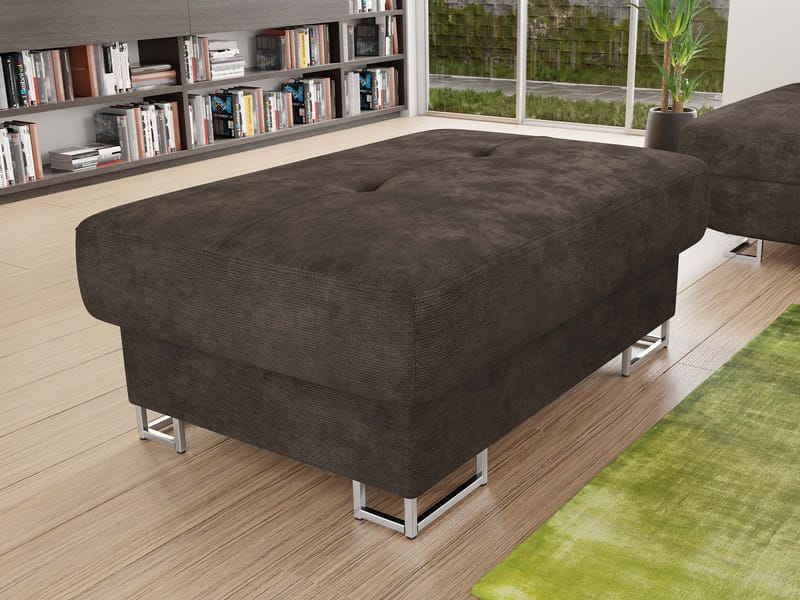 Reginia Fotpall - brun - Möbler - Stolar & fåtöljer - Pall & puff - Sittpuff