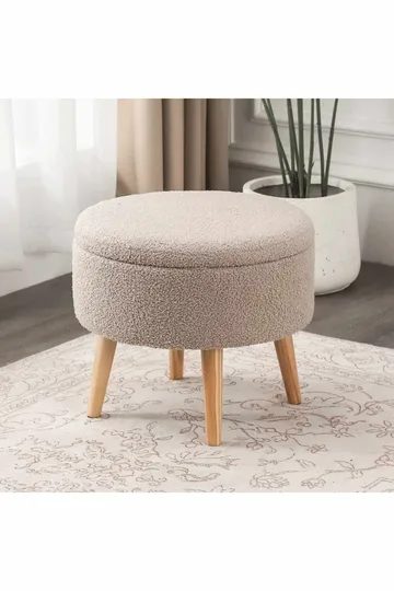 Retzow Sittpuff med förvaring 45 cm - Möbler - Stolar & fåtöljer - Pall & puff - Sittpuff - Sittpuff med förvaring