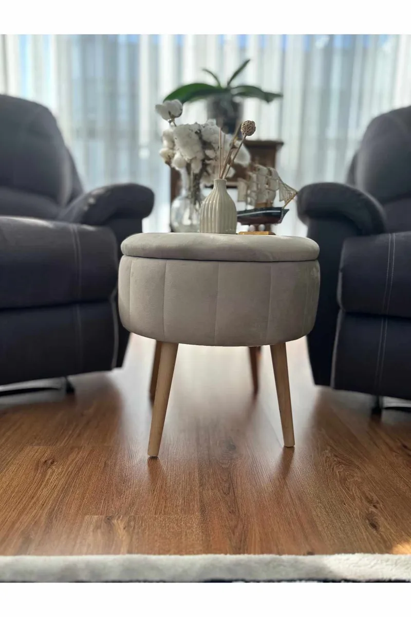 Retzow Sittpuff med förvaring 45 cm - Möbler - Stolar & fåtöljer - Pall & puff - Sittpuff