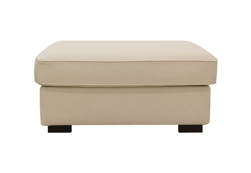 Rossita Fotpall i Bouclé - Beige - Möbler - Stolar & fåtöljer - Pall & puff - Fotpall