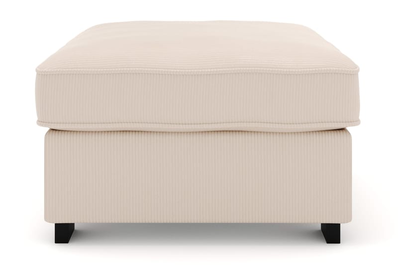 Rossita Fotpall i Manchester - Beige - Möbler - Stolar & fåtöljer - Pall & puff - Fotpall