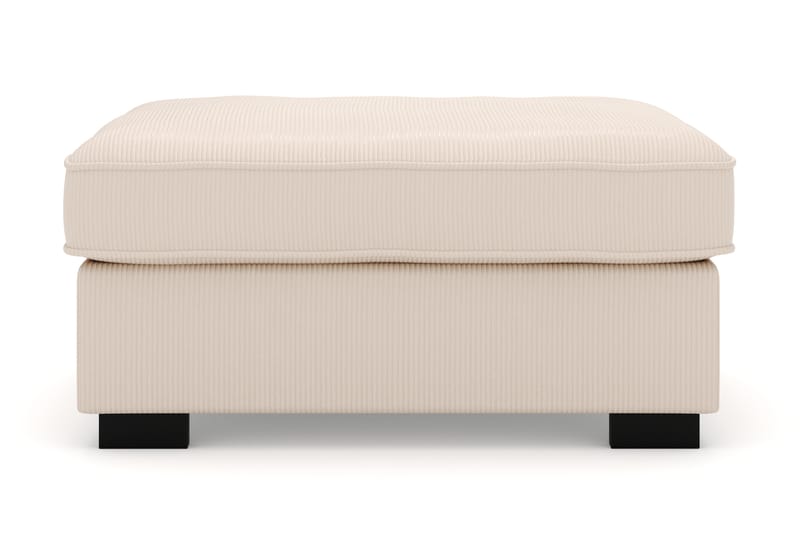 Rossita Fotpall i Manchester - Beige - Möbler - Stolar & fåtöljer - Pall & puff - Fotpall