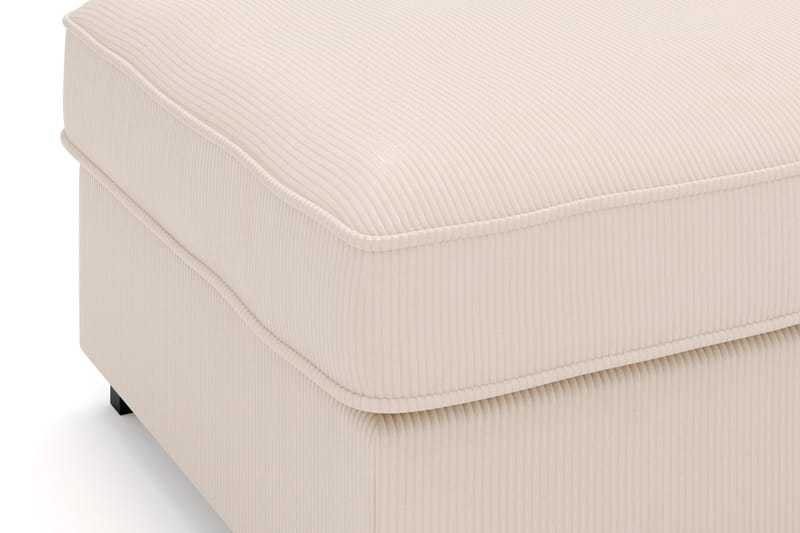 Rossita Fotpall i Manchester - Beige - Möbler - Stolar & fåtöljer - Pall & puff - Fotpall