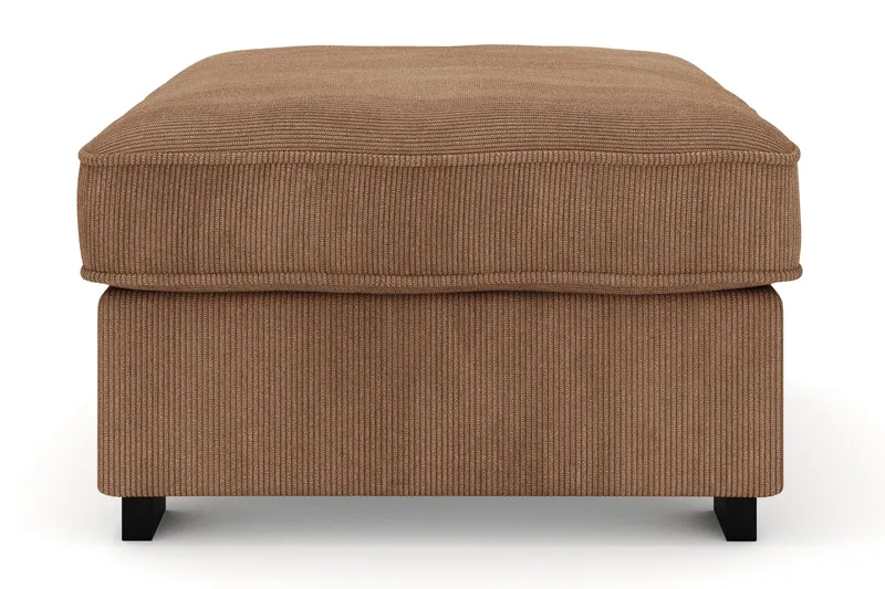 Rossita Fotpall i Manchester - Brun - Möbler - Stolar & fåtöljer - Pall & puff - Fotpall