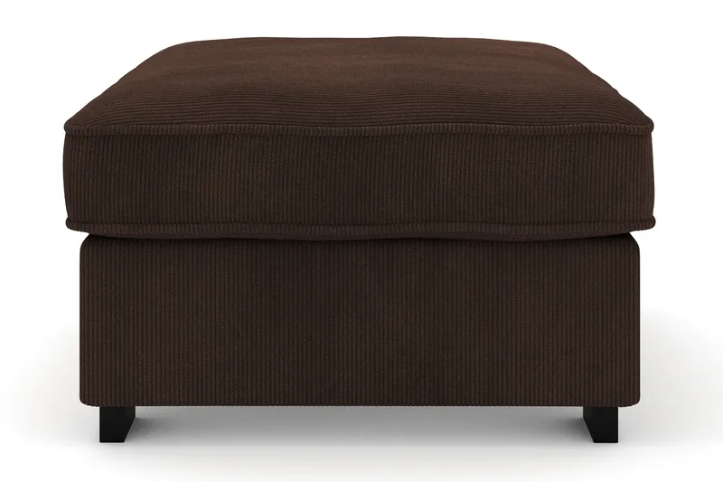 Rossita Fotpall i Manchester - Brun - Möbler - Stolar & fåtöljer - Pall & puff - Fotpall