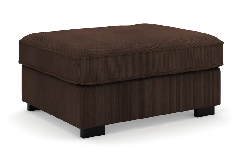 Rossita Fotpall i Manchester - Brun - Möbler - Stolar & fåtöljer - Pall & puff - Fotpall