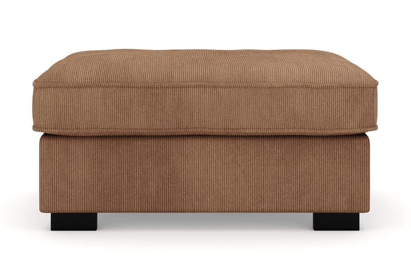 Rossita Fotpall i Manchester - Brun - Möbler - Stolar & fåtöljer - Pall & puff - Fotpall