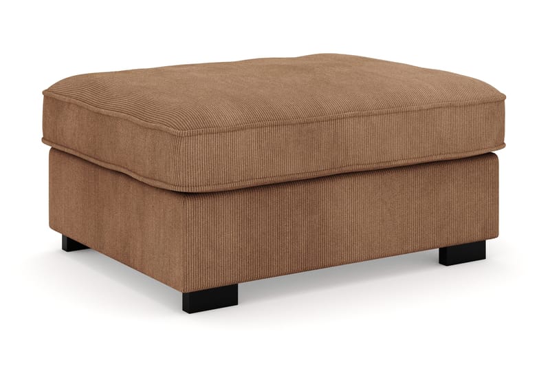 Rossita Fotpall i Manchester - Brun - Möbler - Stolar & fåtöljer - Pall & puff - Fotpall