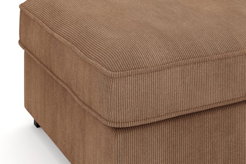 Rossita Fotpall i Manchester - Brun - Möbler - Stolar & fåtöljer - Pall & puff - Fotpall