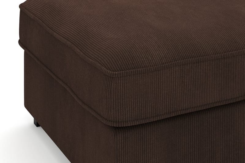 Rossita Fotpall i Manchester - Brun - Möbler - Stolar & fåtöljer - Pall & puff - Fotpall