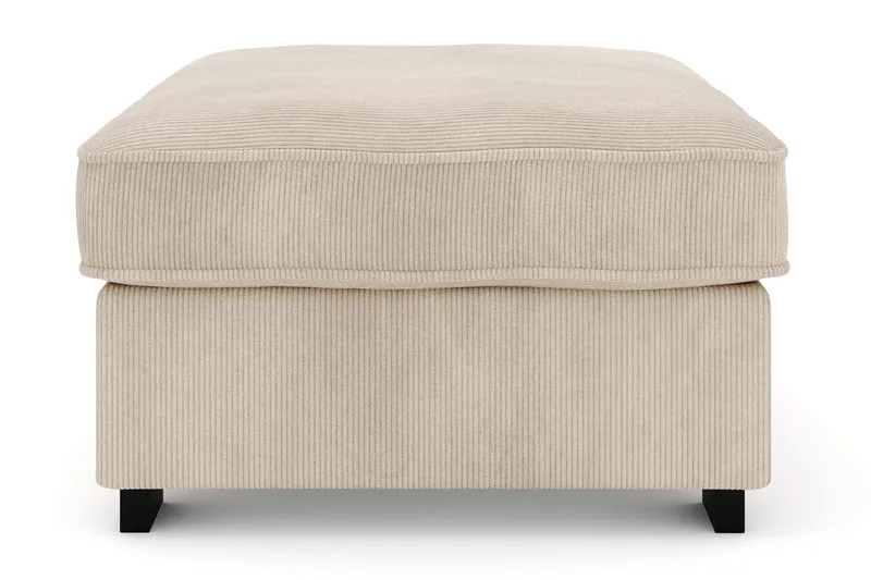 Rossita Fotpall i Manchester - Greige - Möbler - Stolar & fåtöljer - Pall & puff - Fotpall