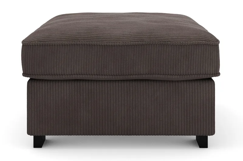 Rossita Fotpall i Manchester - Mörkgrå - Möbler - Stolar & fåtöljer - Pall & puff - Fotpall