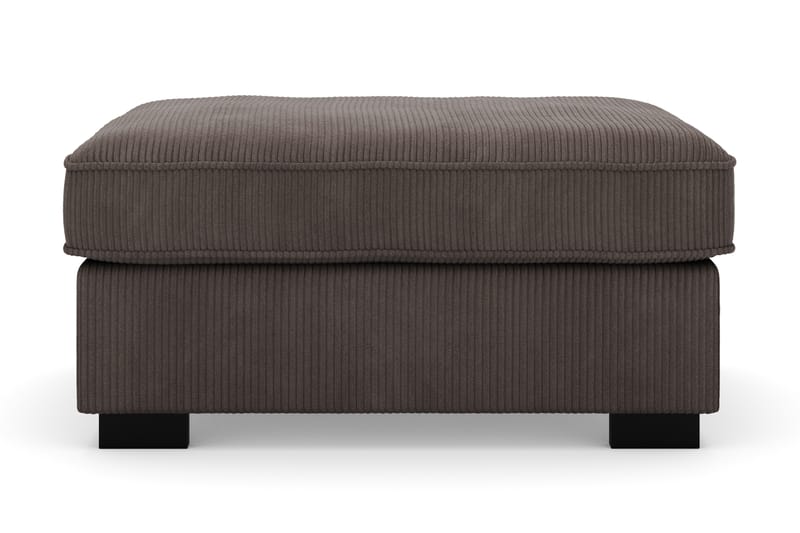 Rossita Fotpall i Manchester - Mörkgrå - Möbler - Stolar & fåtöljer - Pall & puff - Fotpall