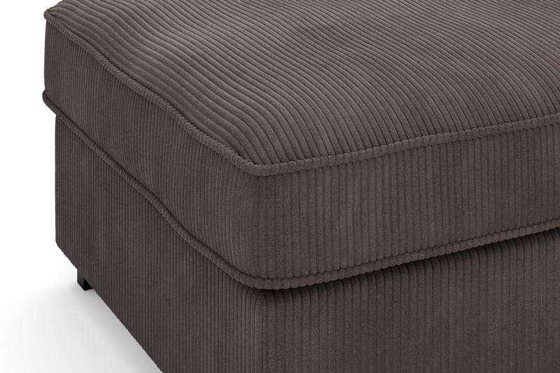 Rossita Fotpall i Manchester - Mörkgrå - Möbler - Stolar & fåtöljer - Pall & puff - Fotpall