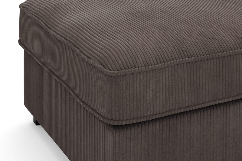 Rossita Fotpall i Manchester - Mörkgrå - Möbler - Stolar & fåtöljer - Pall & puff - Fotpall