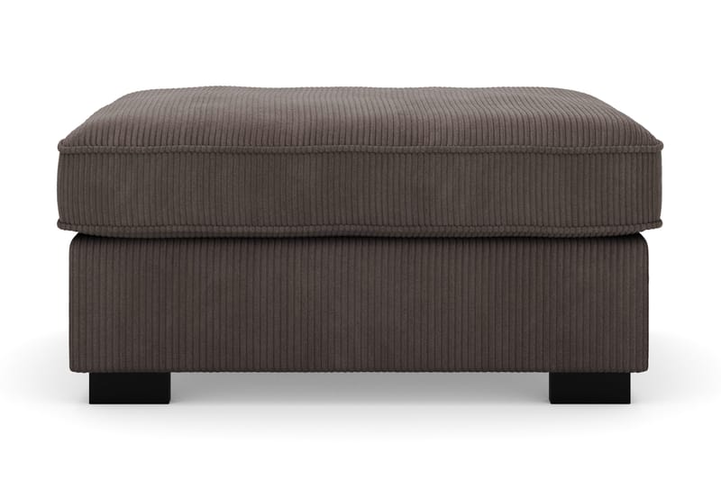 Rossita Fotpall i Manchester - Mörkgrå - Möbler - Stolar & fåtöljer - Pall & puff - Fotpall