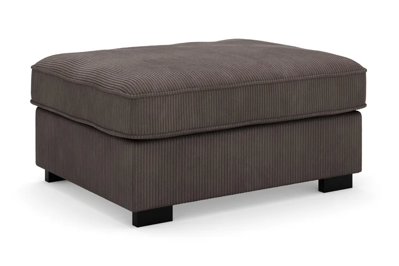 Rossita Fotpall i Manchester - Mörkgrå - Möbler - Stolar & fåtöljer - Pall & puff - Fotpall