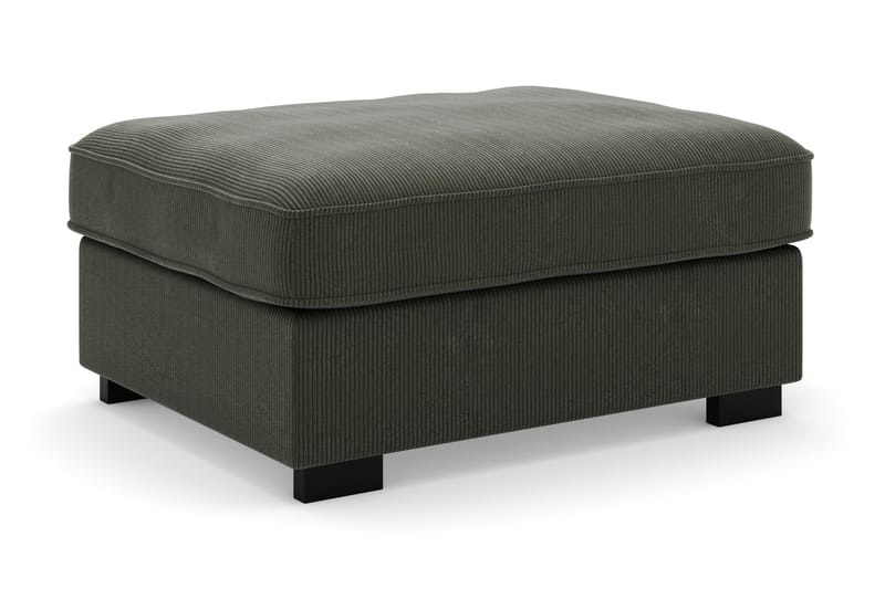 Rossita Fotpall i Manchester - Mörkgrön - Möbler - Stolar & fåtöljer - Pall & puff - Fotpall