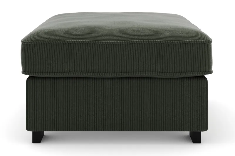 Rossita Fotpall i Manchester - Mörkgrön - Möbler - Stolar & fåtöljer - Pall & puff - Fotpall