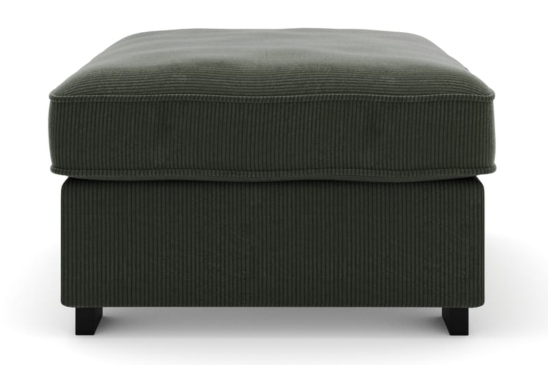 Rossita Fotpall i Manchester - Mörkgrön - Möbler - Stolar & fåtöljer - Pall & puff - Fotpall