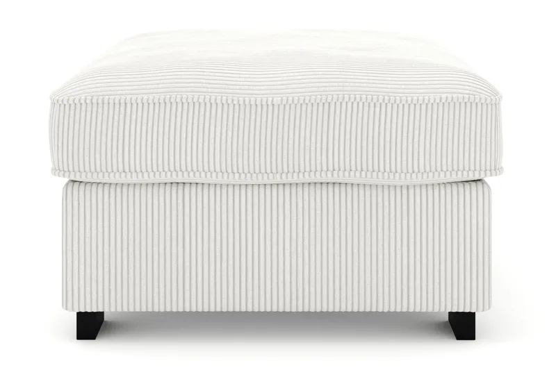 Rossita Fotpall i Manchester - Offwhite - Möbler - Stolar & fåtöljer - Pall & puff - Fotpall