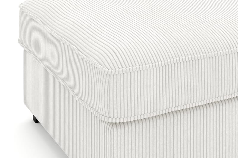 Rossita Fotpall i Manchester - Offwhite - Möbler - Stolar & fåtöljer - Pall & puff - Fotpall