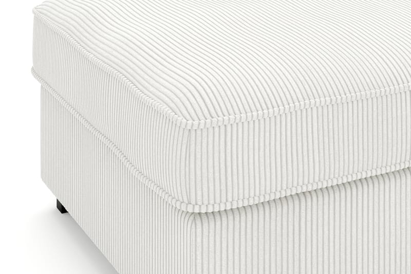 Rossita Fotpall i Manchester - Offwhite - Möbler - Stolar & fåtöljer - Pall & puff - Fotpall