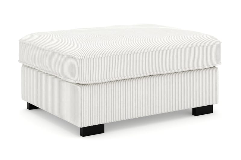 Rossita Fotpall i Manchester - Offwhite - Möbler - Stolar & fåtöljer - Pall & puff - Fotpall