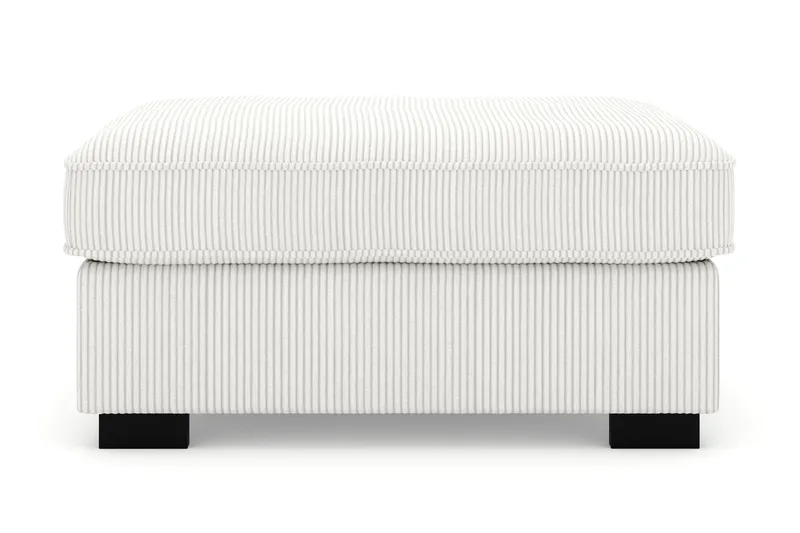 Rossita Fotpall i Manchester - Offwhite - Möbler - Stolar & fåtöljer - Pall & puff - Fotpall