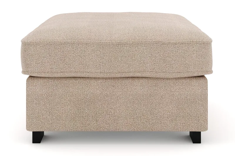 Rossita Fotpall i Tyg - Beige - Möbler - Stolar & fåtöljer - Pall & puff - Fotpall