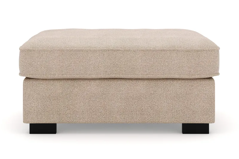 Rossita Fotpall i Tyg - Beige - Möbler - Stolar & fåtöljer - Pall & puff - Fotpall