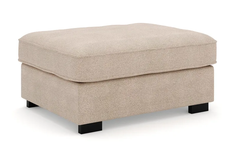 Rossita Fotpall i Tyg - Beige - Möbler - Stolar & fåtöljer - Pall & puff - Fotpall